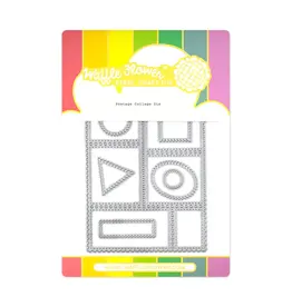 WAFFLE FLOWER WAFFLE FLOWER POSTAGE COLLAGE DIE SET