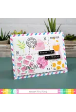 WAFFLE FLOWER WAFFLE FLOWER POSTAGE COLLAGE DIE SET