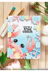 WAFFLE FLOWER WAFFLE FLOWER SEASHELL FRAME COLORING STENCIL SET