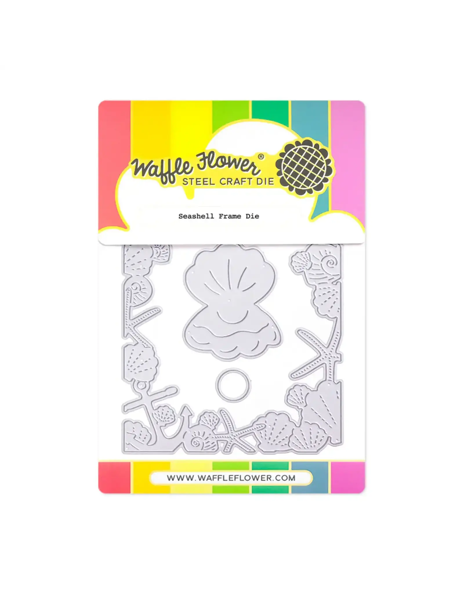 WAFFLE FLOWER WAFFLE FLOWER SEASHELL FRAME DIE SET