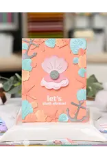 WAFFLE FLOWER WAFFLE FLOWER SEASHELL FRAME DIE SET
