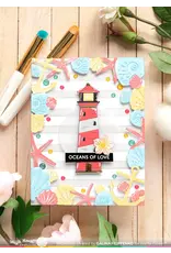 WAFFLE FLOWER WAFFLE FLOWER SEASHELL FRAME DIE SET