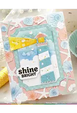 WAFFLE FLOWER WAFFLE FLOWER NESTING PIERCING TICKET FRAMES DIE SET