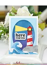 WAFFLE FLOWER WAFFLE FLOWER LIGHTHOUSE DIE SET