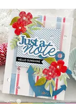 WAFFLE FLOWER WAFFLE FLOWER JUST A NOTE WORD DIE SET