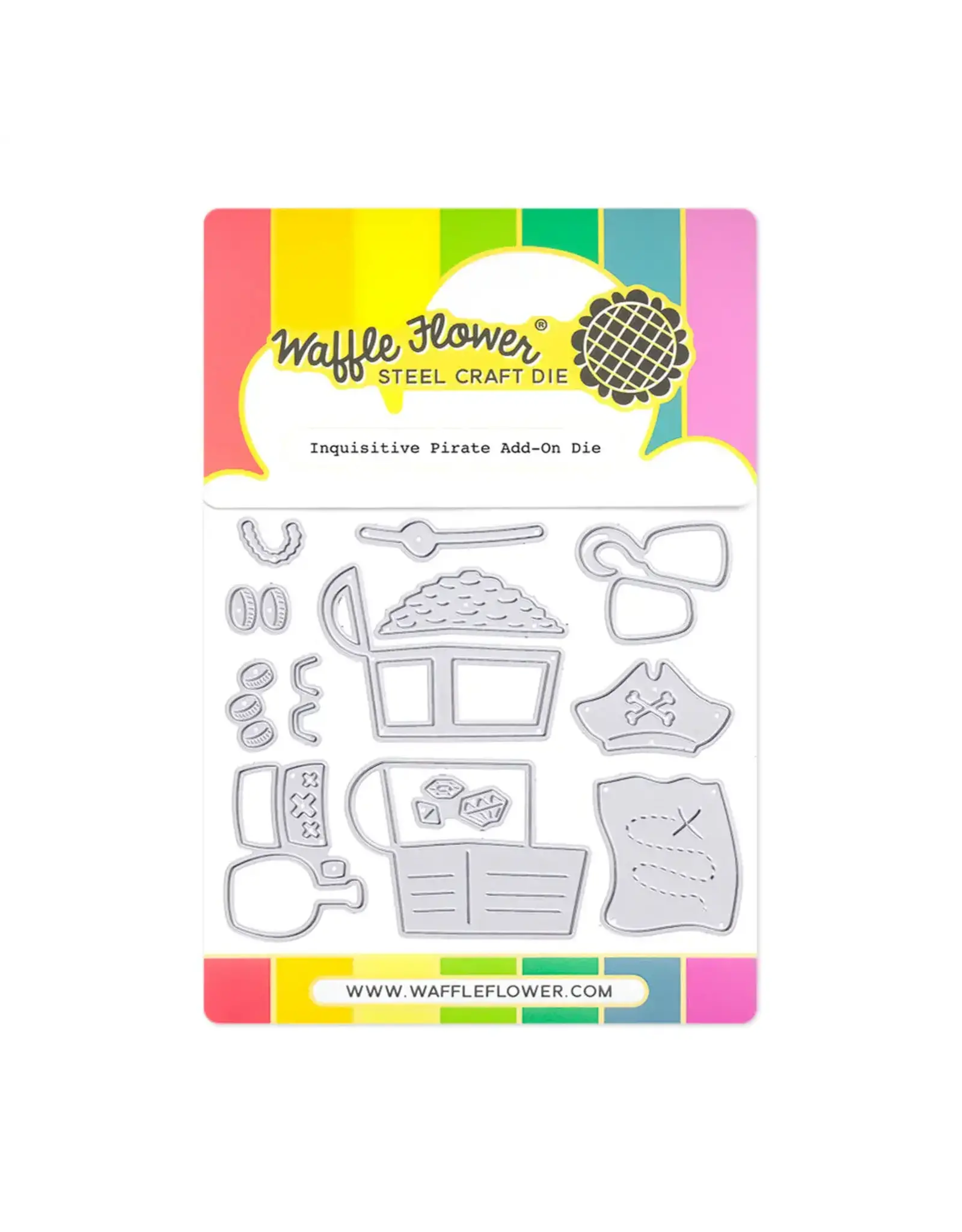 WAFFLE FLOWER WAFFLE FLOWER INQUISITIVE PIRATE ADD-ON DIE SET