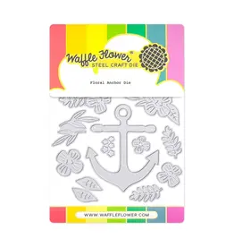 WAFFLE FLOWER WAFFLE FLOWER FLORAL ANCHOR DIE SET