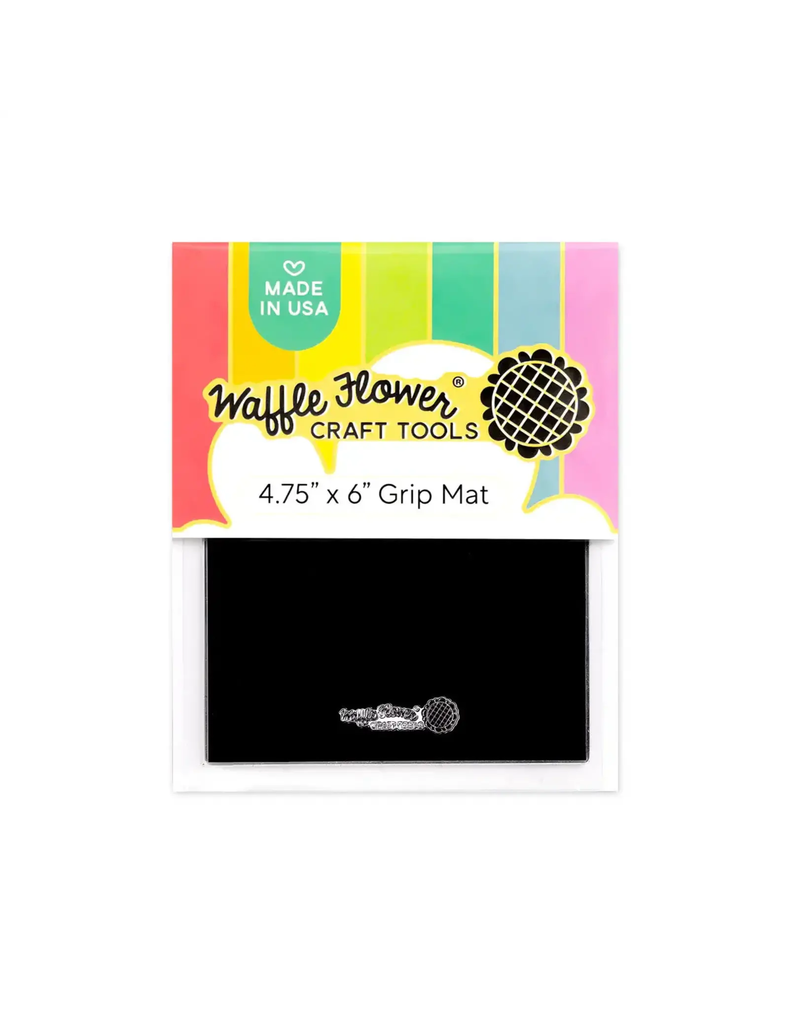 WAFFLE FLOWER WAFFLE FLOWER 4.75x6 BLACK GRIP MAT