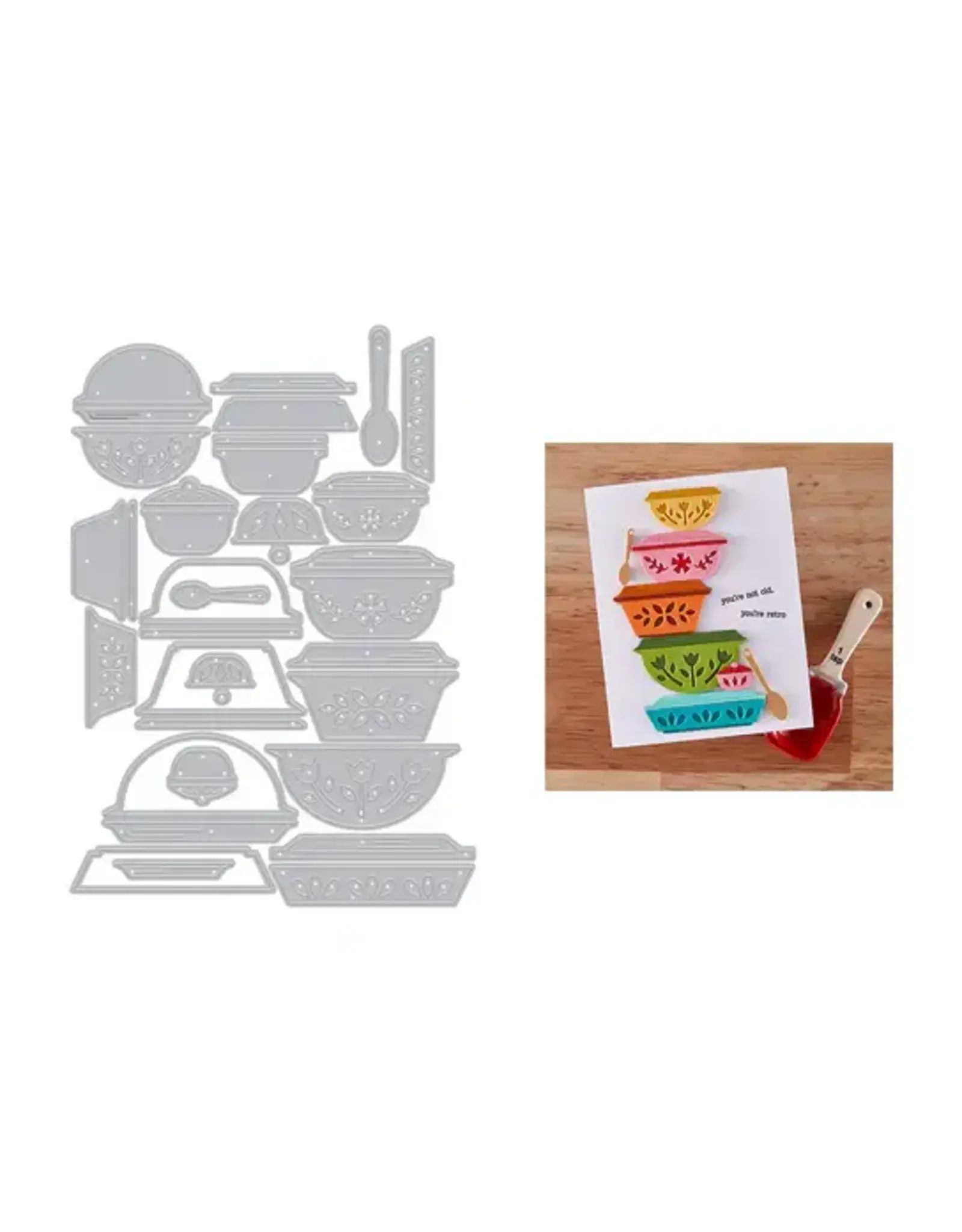 HERO ARTS HERO ARTS CLASSIC CASSEROLE ETCHED DIE SET