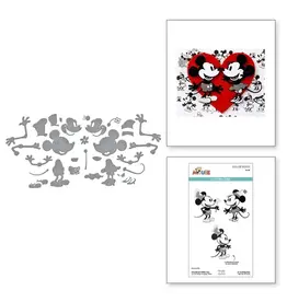SPELLBINDERS SPELLBINDERS SAY CHEESE CLASSIC MOUSE COLLECTION STEAMBOAT WILLIE DUO ETCHED DIE SET