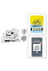 SPELLBINDERS SPELLBINDERS BETTERPRESS SAY CHEESE CLASSIC MOUSE COLLECTION STEAMBOAT WILLIE PRESS PLATE & DIE SET