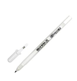 SAKURA SAKURA GELLY ROLL OPAQUE WHITE 08 .4MM PEN