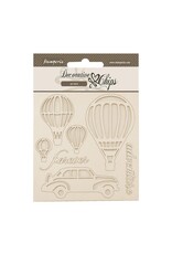STAMPERIA STAMPERIA TIMELESS AIR BALLOONS 5.5x5.5 LARGE DECORATIVE CHIPS