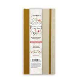 STAMPERIA STAMPERIA VICKY PAPAIOANNOU CREATE HAPPINESS 4x8.5 WATERCOLOR MIXED MEDIA JOURNAL
