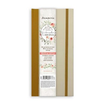 STAMPERIA STAMPERIA VICKY PAPAIOANNOU CREATE HAPPINESS 4x8.5 WATERCOLOR MIXED MEDIA JOURNAL
