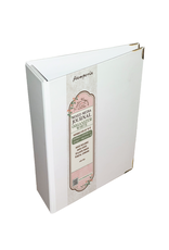 STAMPERIA STAMPERIA VICKY PAPAIOANNOU CREATE HAPPINESS WHITE A5 MIXED MEDIA JOURNAL ORGANIZER WITH METAL CORNERS