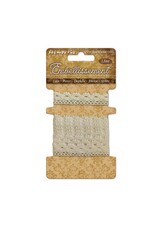 STAMPERIA STAMPERIA COTTON LACE 1.5m