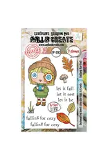 AALL & CREATE AALL & CREATE JANET KLEIN #1282 FALLING FOR FALL A7 CLEAR STAMP SET