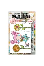 AALL & CREATE AALL & CREATE JANET KLEIN #1284 HEARTFELT A7 CLEAR STAMP SET