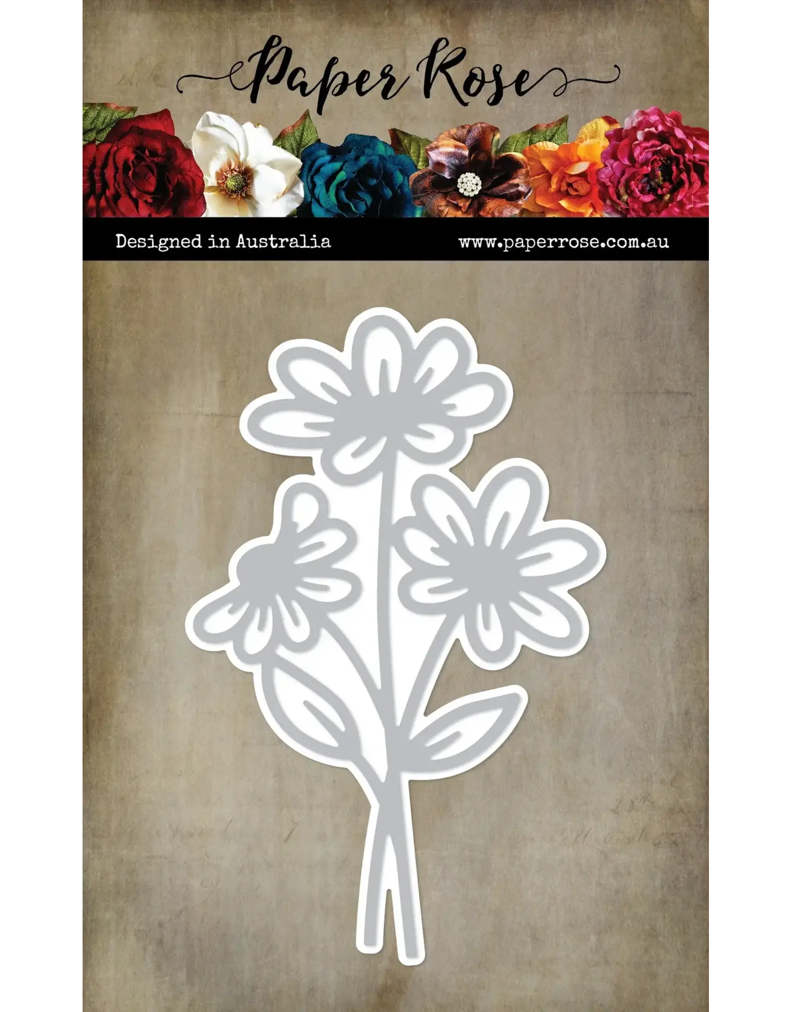 PAPER ROSE PAPER ROSE DAISY BOUQUET DIE SET