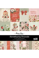 PAPER ROSE PAPER ROSE STRAWBERRY FRIENDS 12x12 PAPER COLLECTION