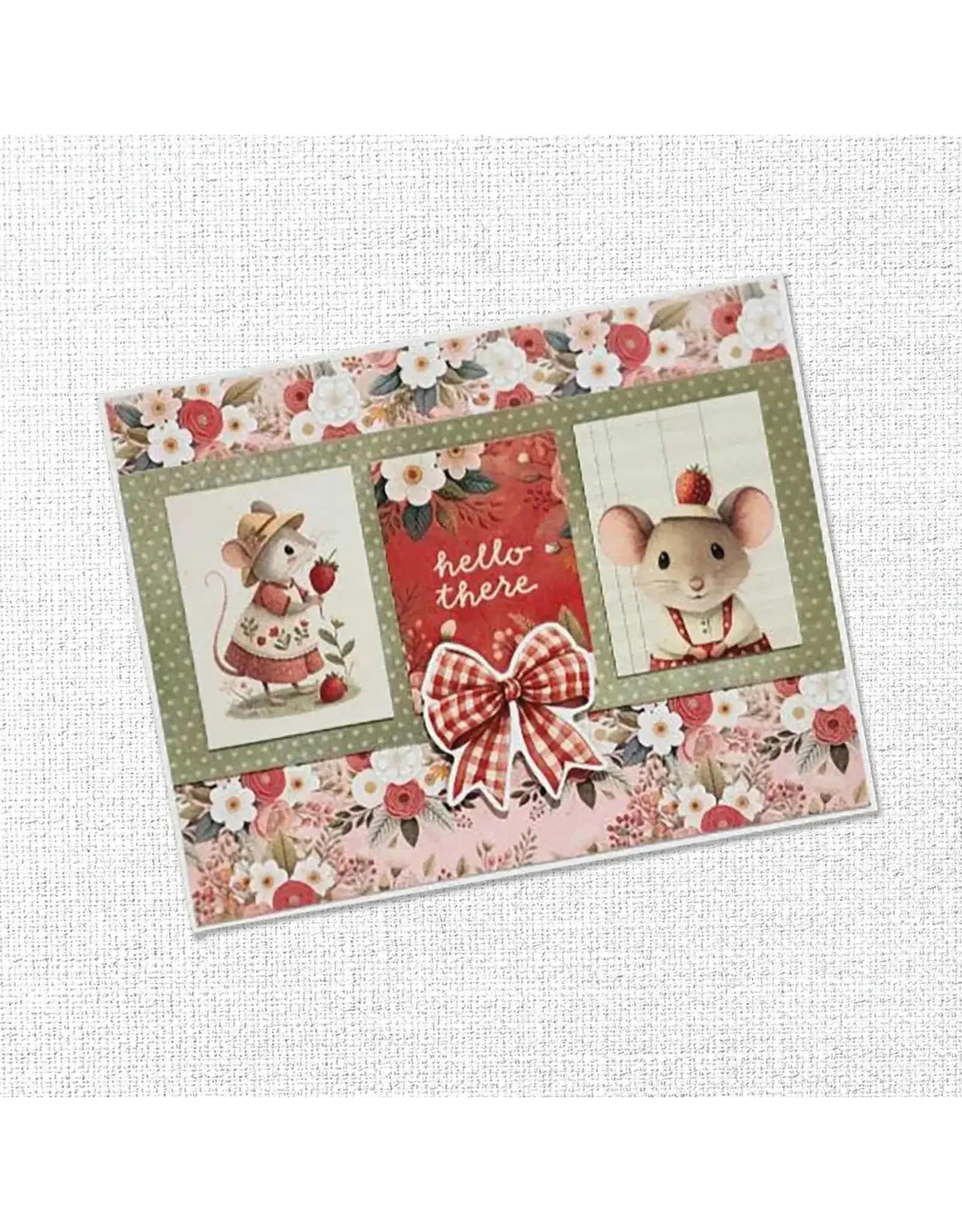 PAPER ROSE PAPER ROSE STRAWBERRY FRIENDS 12x12 PAPER COLLECTION