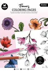 STUDIOLIGHT STUDIOLIGHT FLOWERS ESSENTIALS COLORING PAGES 20 SHEETS