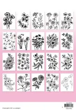 STUDIOLIGHT STUDIOLIGHT FLOWERS ESSENTIALS COLORING PAGES 20 SHEETS