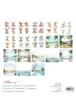 STUDIOLIGHT STUDIOLIGHT ESSENTIALS SUMMER BREEZE 8x8 PAPER PAD