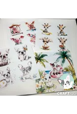 STUDIOLIGHT STUDIOLIGHT ESSENTIALS SUMMER BREEZE EPHEMERA 18/PK