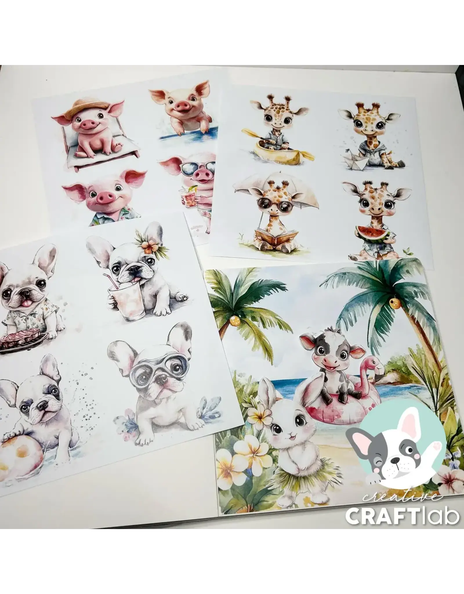 STUDIOLIGHT STUDIOLIGHT ESSENTIALS SUMMER BREEZE EPHEMERA 18/PK