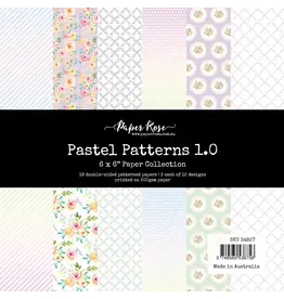 PAPER ROSE PAPER ROSE PASTEL PATTERNS 1.0 6x6 PAPER COLLECTION