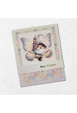 PAPER ROSE PAPER ROSE BUTTERFLY GNOMES EMBOSSED DIE CUTS