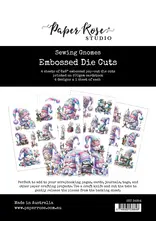 PAPER ROSE PAPER ROSE SEWING GNOMES EMBOSSED DIE CUTS