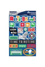 REMINISCE REMINISCE RETIREMENT DIE CUT STICKERS