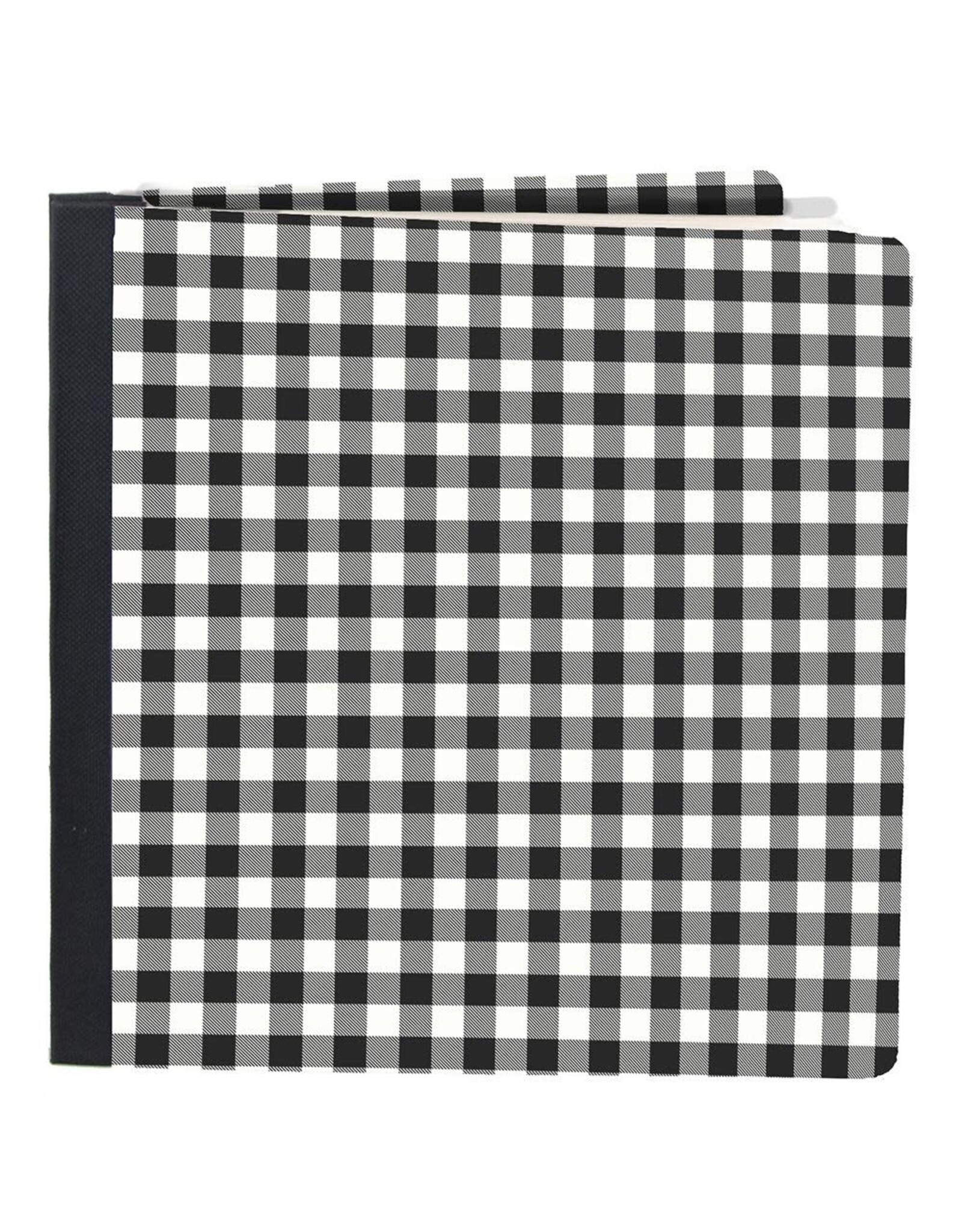 SIMPLE STORIES SIMPLE STORIES BLACK BUFFALO CHECK 6X8 SN@P! FLIPBOOK