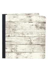 SIMPLE STORIES SIMPLE STORIES WHITEWASHED WOOD 6X8 SN@P! FLIPBOOK