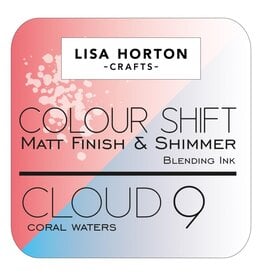 LISA HORTON CRAFTS LISA HORTON CRAFTS CLOUD 9 CORAL WATERS COLOR SHIFT INK PAD