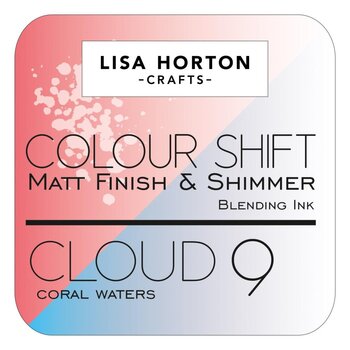 LISA HORTON CRAFTS LISA HORTON CRAFTS CLOUD 9 CORAL WATERS COLOR SHIFT INK PAD