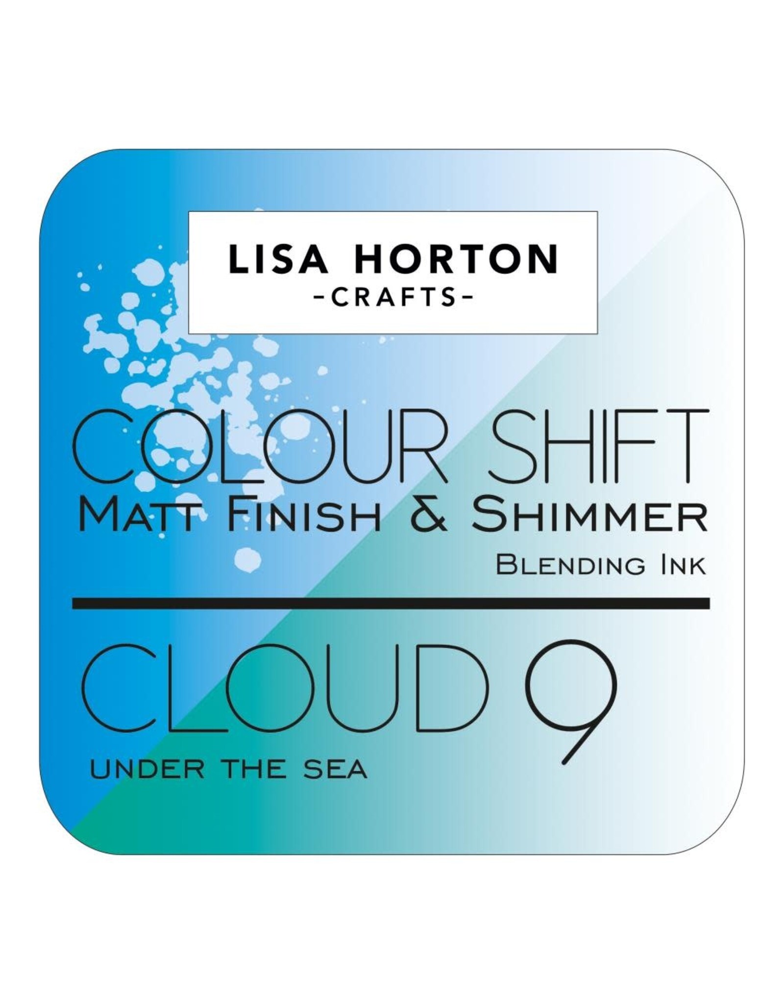 LISA HORTON CRAFTS LISA HORTON CRAFTS CLOUD 9 UNDER THE SEA COLOR SHIFT INK PAD