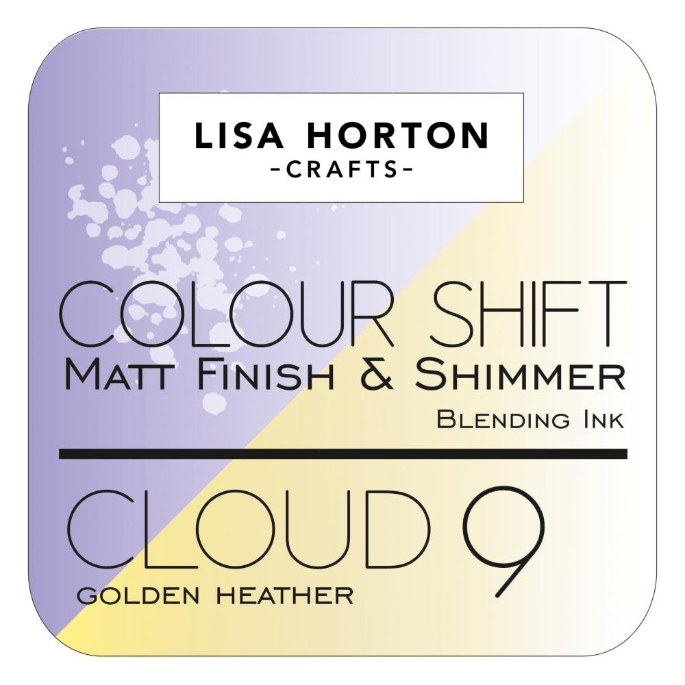 LISA HORTON CRAFTS LISA HORTON CRAFTS CLOUD 9 GOLDEN HEATHER COLOR SHIFT INK PAD