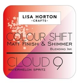 LISA HORTON CRAFTS LISA HORTON CRAFTS CLOUD 9 WATERMELON SPRITZ COLOR SHIFT INK PAD