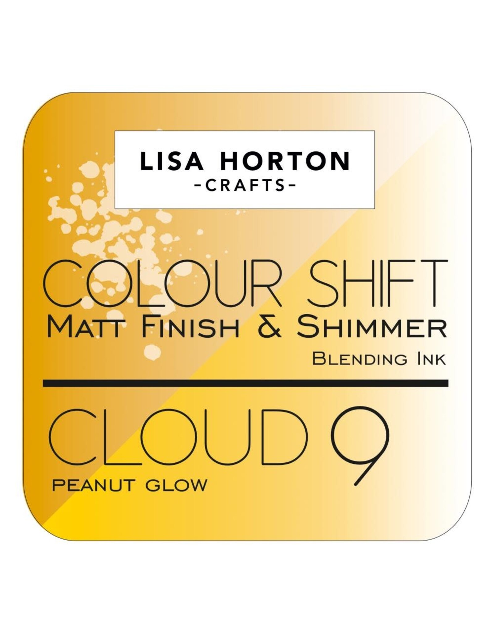 LISA HORTON CRAFTS LISA HORTON CRAFTS CLOUD 9 PEANUT GLOW COLOR SHIFT INK PAD