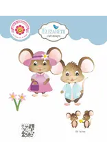 ELIZABETH CRAFT DESIGNS ELIZABETH CRAFT DESIGNS CUTE & WHIMSICAL BY JOSET VAN DE BURGT BIG MOUSE DIE SET