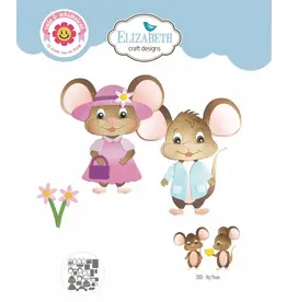 ELIZABETH CRAFT DESIGNS ELIZABETH CRAFT DESIGNS CUTE & WHIMSICAL BY JOSET VAN DE BURGT BIG MOUSE DIE SET