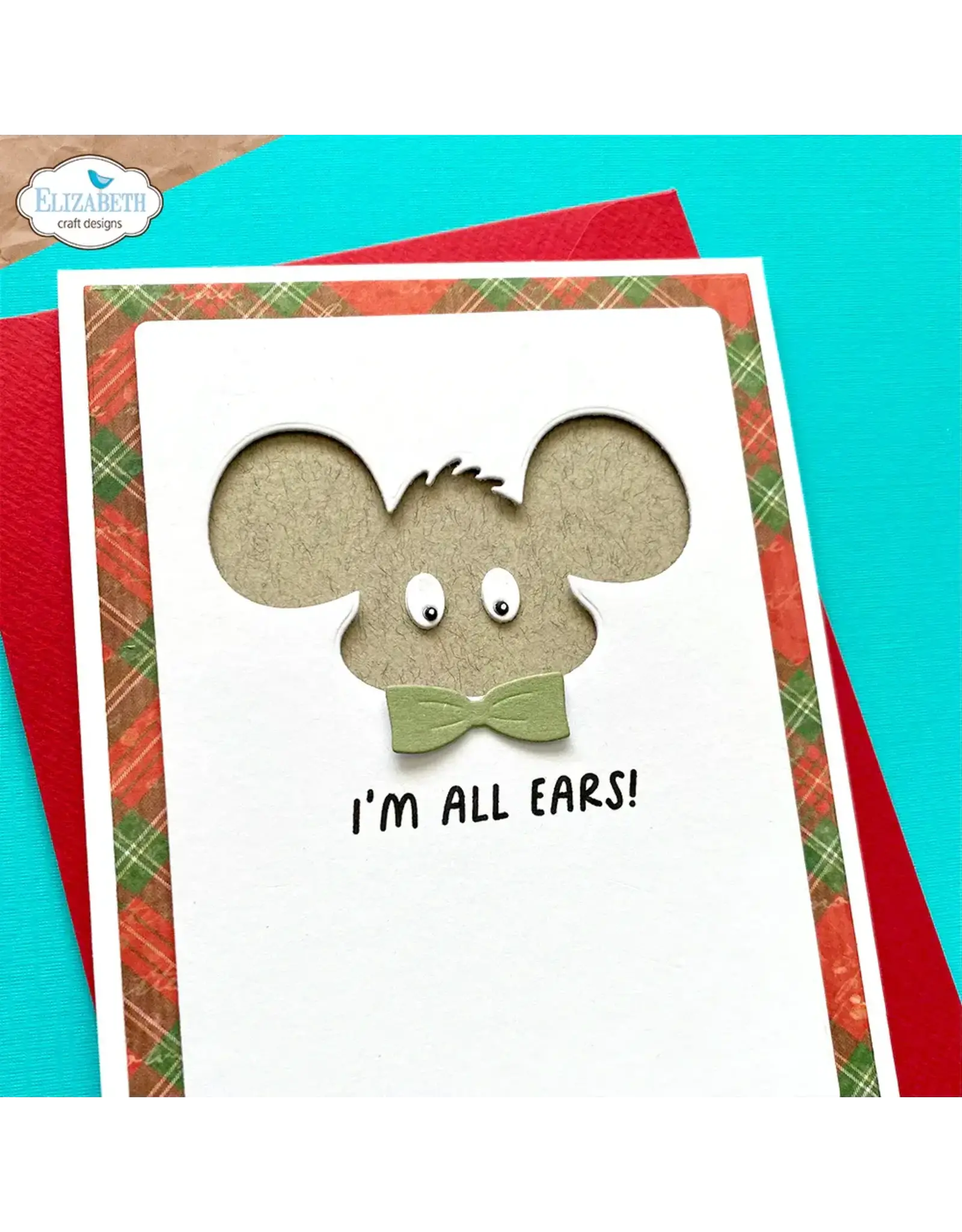 ELIZABETH CRAFT DESIGNS ELIZABETH CRAFT DESIGNS CUTE & WHIMSICAL BY JOSET VAN DE BURGT BIG MOUSE DIE SET