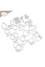 ELIZABETH CRAFT DESIGNS ELIZABETH CRAFT DESIGNS CUTE & WHIMSICAL BY JOSET VAN DE BURGT LITTLE MOUSE DIE SET