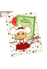 ELIZABETH CRAFT DESIGNS ELIZABETH CRAFT DESIGNS CUTE & WHIMSICAL BY JOSET VAN DE BURGT LITTLE MOUSE DIE SET