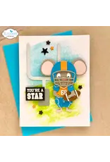 ELIZABETH CRAFT DESIGNS ELIZABETH CRAFT DESIGNS CUTE & WHIMSICAL GOOD TIMES SPORTS SENTIMENTS CLEAR STAMP SET