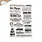 ELIZABETH CRAFT DESIGNS ELIZABETH CRAFT DESIGNS CUTE & WHIMSICAL GOOD TIMES SUMMER TRAVEL SENTIMENTS CLEAR STAMP SET